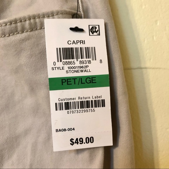 Style & Co Avery Skimmer Straight-Leg Capri Pants - Picture 4 of 12